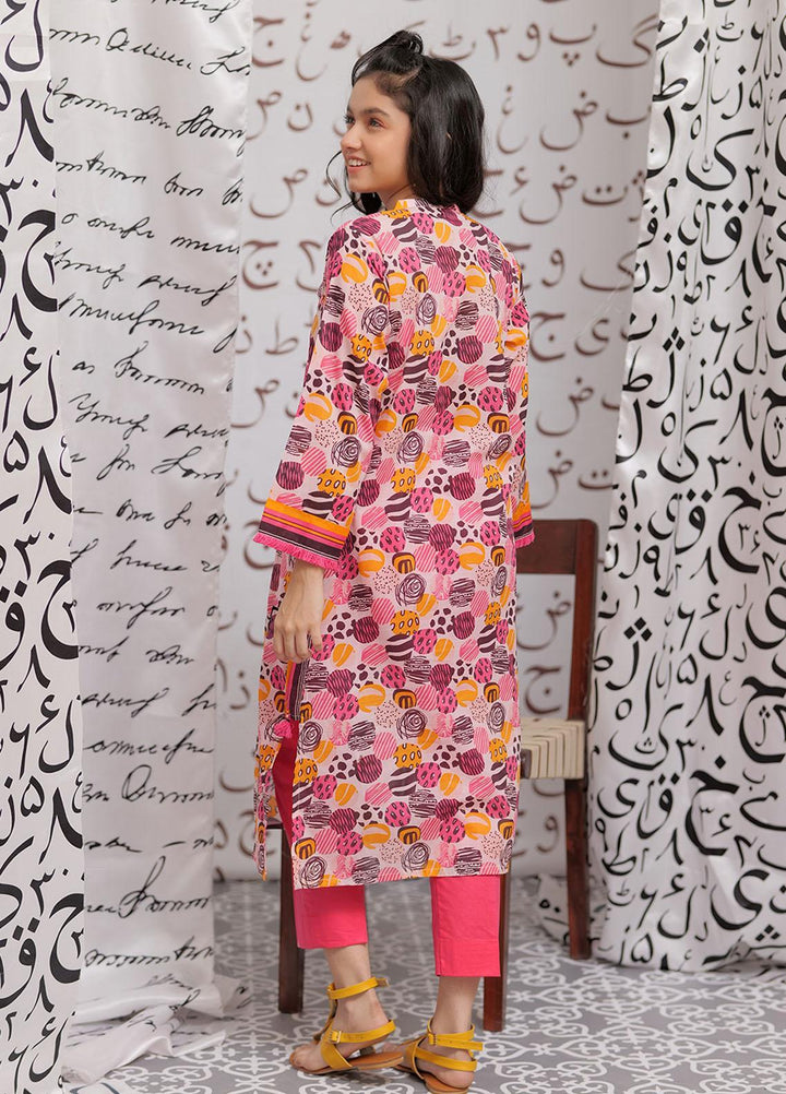 Senorita Lawn Pret Kurti for Girls -  GAA-02151-LPK/MCL