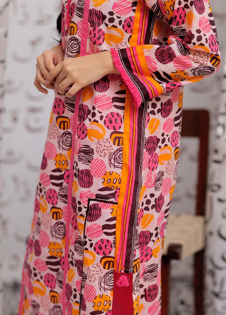 Senorita Lawn Pret Kurti for Girls -  GAA-02151-LPK/MCL