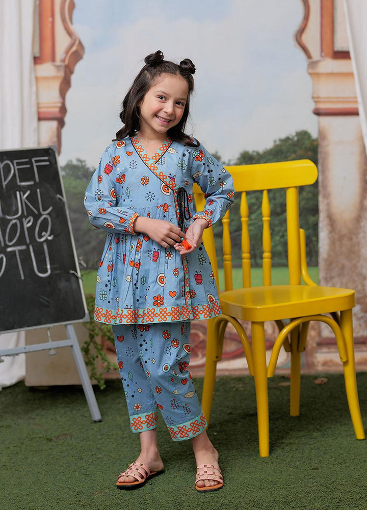 Senorita Lawn Pret 2 Piece Suit for Girls -  KAC-02128-LBL/MCL
