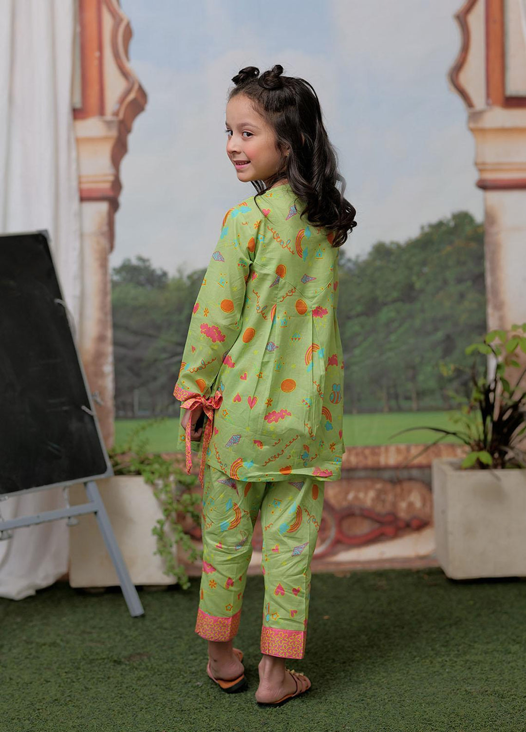 Senorita Lawn Pret 2 Piece Suit for Girls -  KAC-02178-PGN/MCL