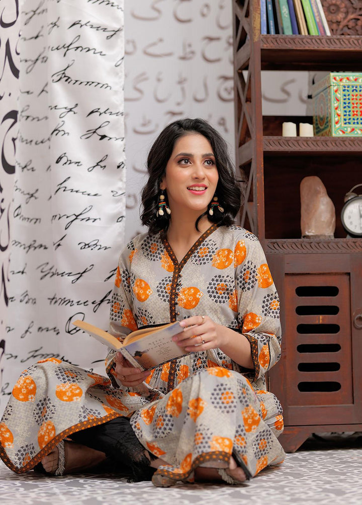 Senorita Casual Pret  Lawn Kurti LAA-02189-GRY/MCL