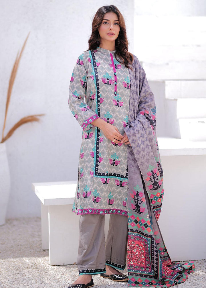 Senorita Khaddar Casual 3 Piece Suit for Women -  LAD-02468