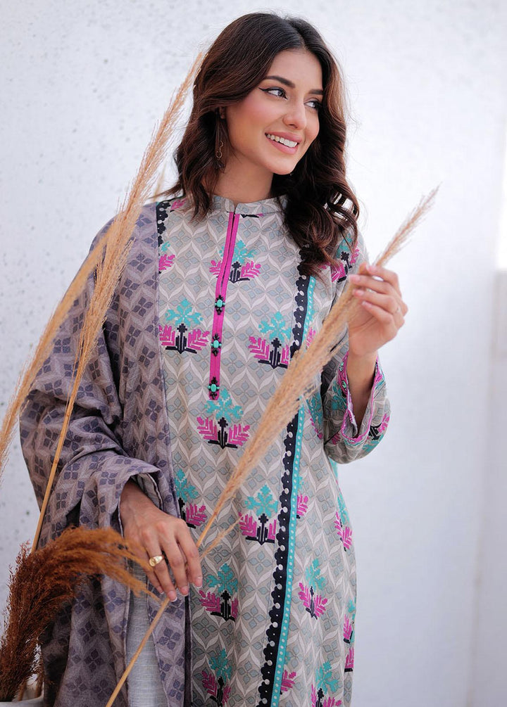 Senorita Khaddar Casual 3 Piece Suit for Women -  LAD-02468