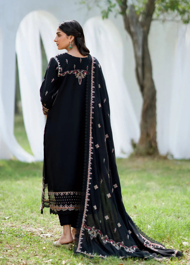 Serenity by Florent Embroidered Leather Peach Suit Unstitched 3 Piece FL-02 A - Winter Collection