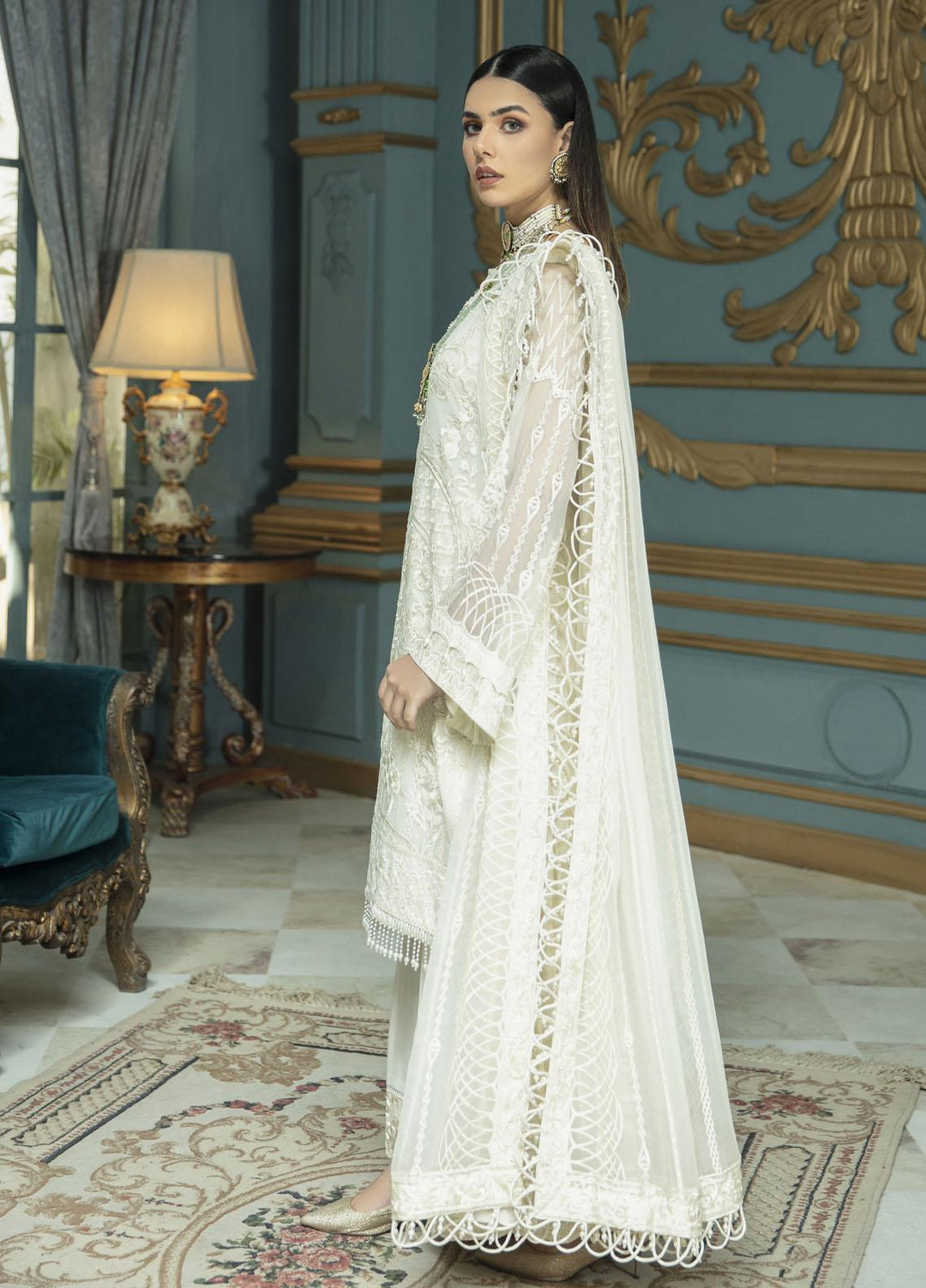 Serika Formal Pret  Chiffon 3 Piece Suit SRK22FW Noori