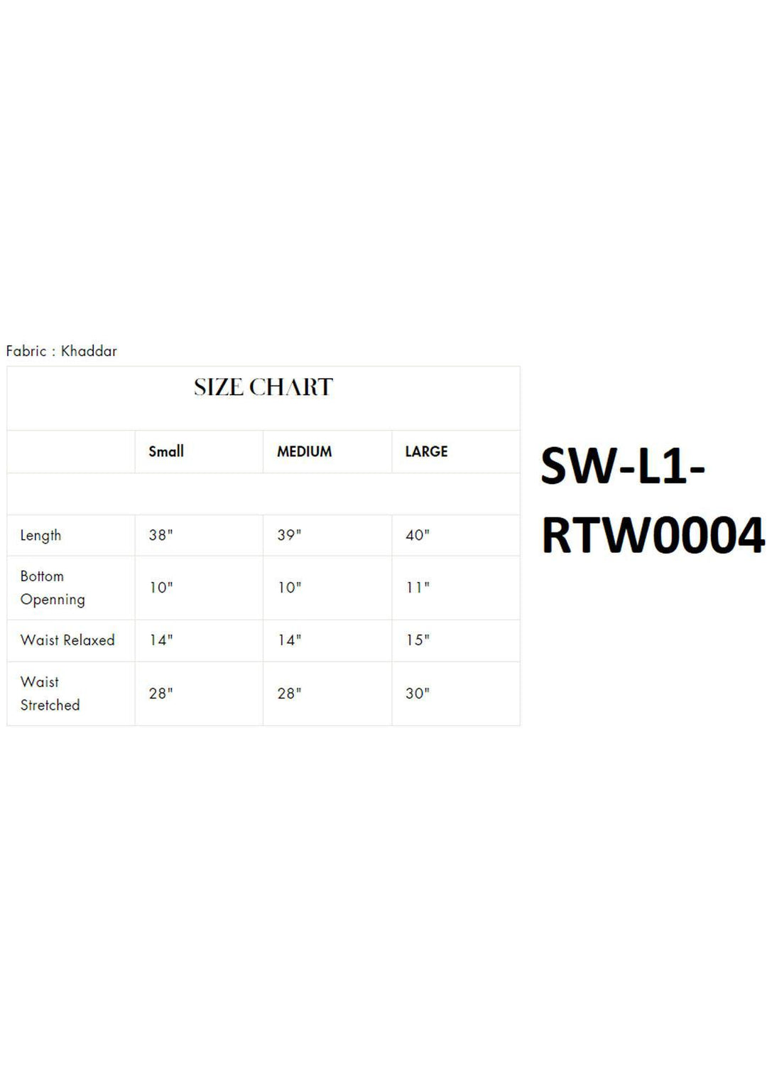 Seroli Pret Casual Jaquard Trouser SRL21W SW-L1-RTW0004