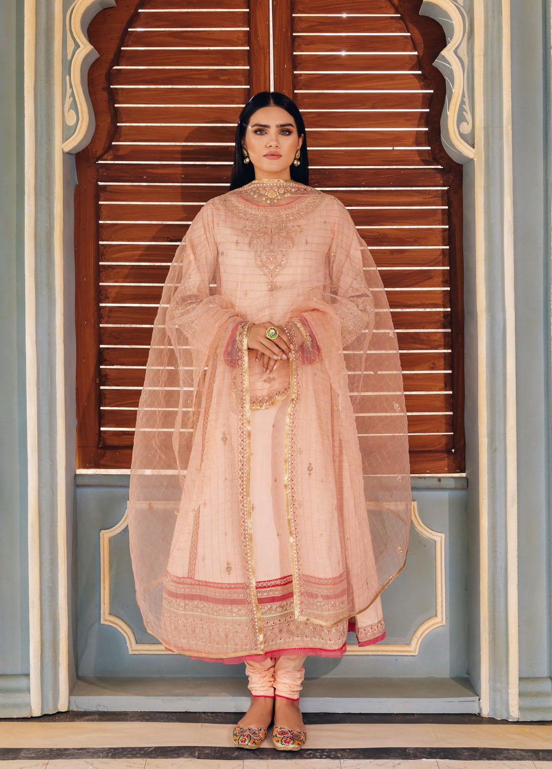 Seroli Embroidered Lawn Suits Unstitched 3 Piece SL22RJ SS-F1-U0004 - Summer Luxury Collection