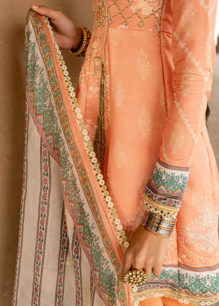 Seroli Embroidered Lawn Suits Unstitched 3 Piece SRL21S 004 Nargis - Spring / Summer Collection