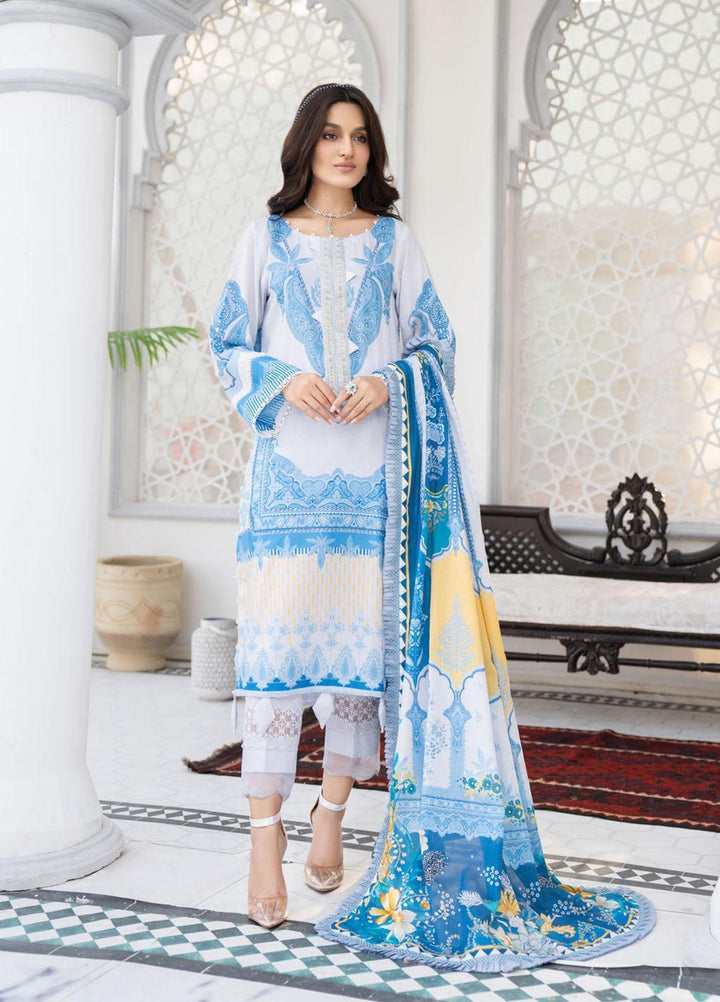 Shaad by Noorangi Embroidered Lawn Suits Unstitched 3 Piece NR22SD Argwaani - Summer Collection