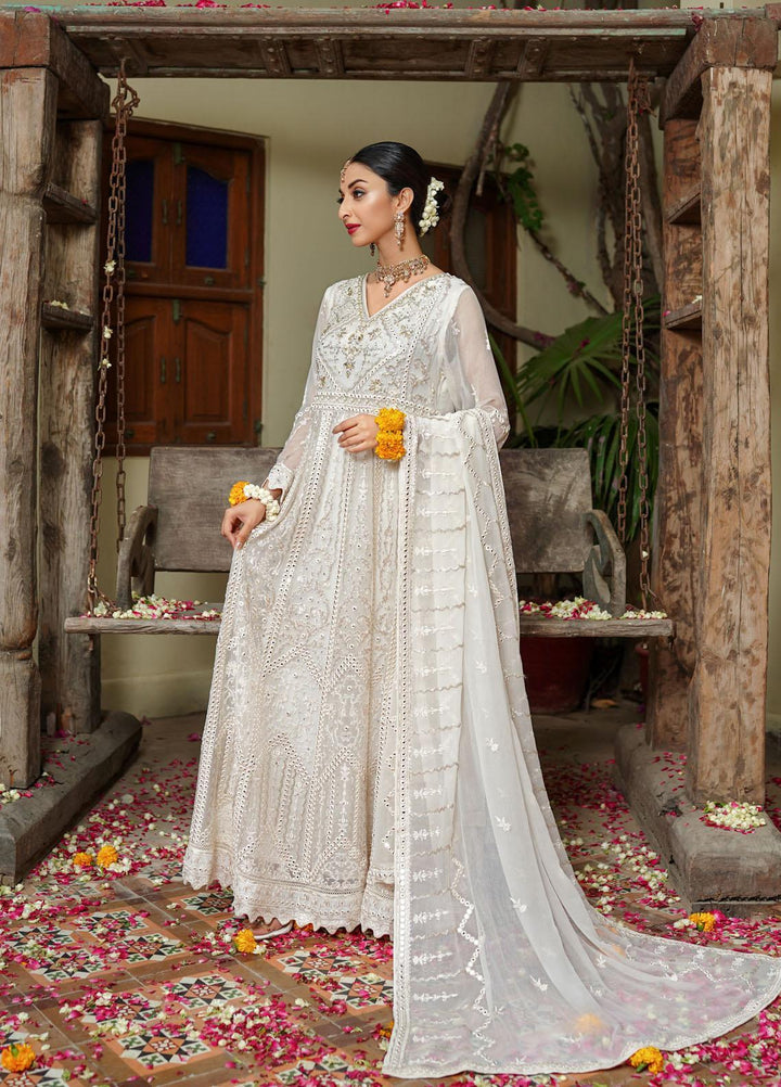 Shamooz Ready to Wear  Chiffon 3 Piece Dress SHM22DW SEM-0219 Sang-E-Marmar