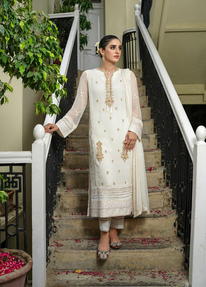 Shamooz Ready to Wear  Chiffon 3 Piece Dress SHM22DW SEM-0331 Estella