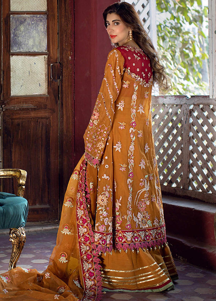 Sheeba Kapadia Embroidered Chiffon Suits Unstitched 3 Piece SHK21BR 03-Novah - Festive Collection