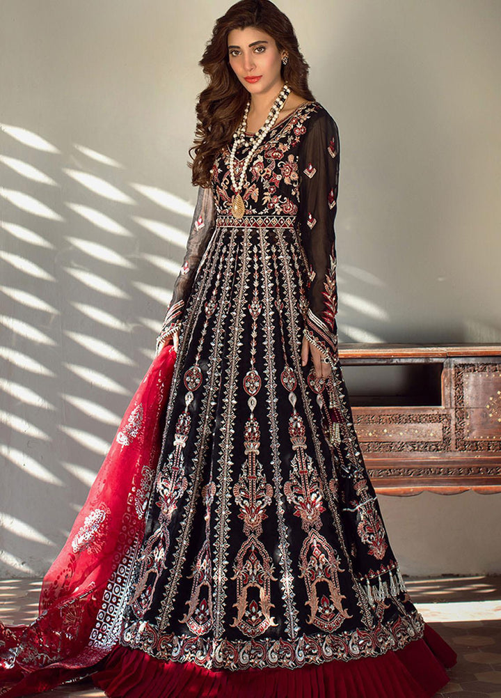 Sheeba Kapadia Embroidered Organza Suits Unstitched 3 Piece SHK21BR 04-Zaila - Festive Collection