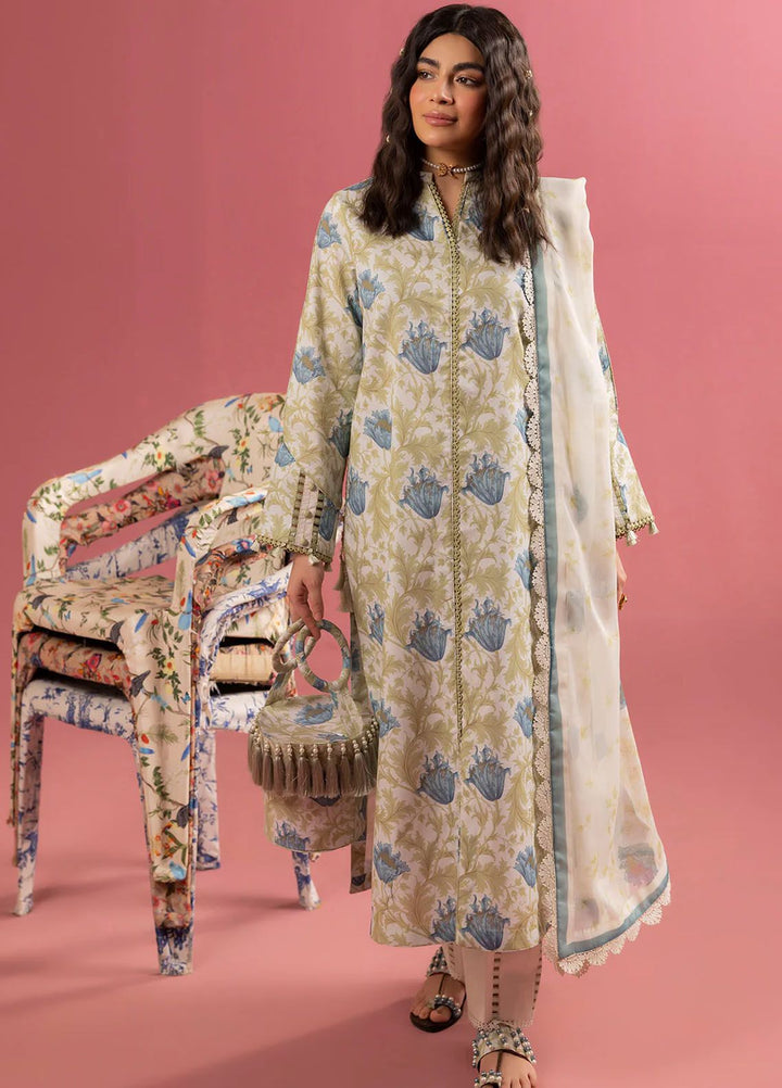 Sheen by Alizeh Fashion Printed Lawn Suits Unstitched 3 Piece AFB24SH D-05 Tesoro - Summer Collection