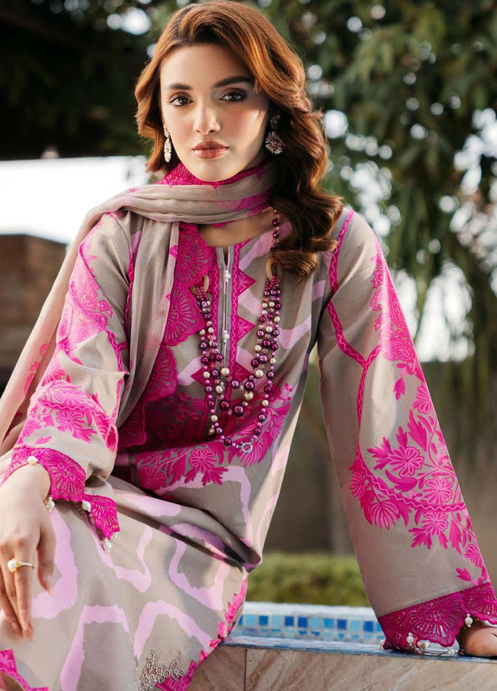 Sheen by Charizma Embroidered Lawn Suits Unstitched 3 Piece CRZ25SS SH5-09 - Summer Collection
