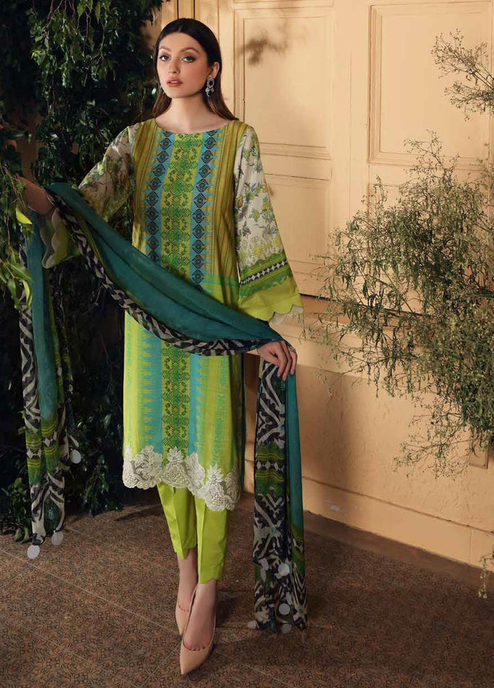 Sheen by Charizma Embroidered Lawn Suits Unstitched 3 Piece CRZ21-SH2 17 - Summer Collection