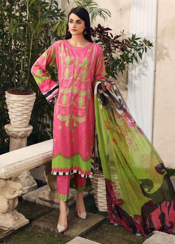 Sheen by Charizma Embroidered Lawn Suits Unstitched 3 Piece CRZ21-SH2 19 - Summer Collection