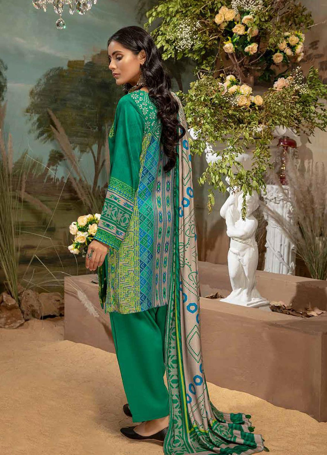 Sheen by Charizma Embroidered Marina Suits Unstitched 3 Piece CRZ21SN SHW-02 - Summer Collection