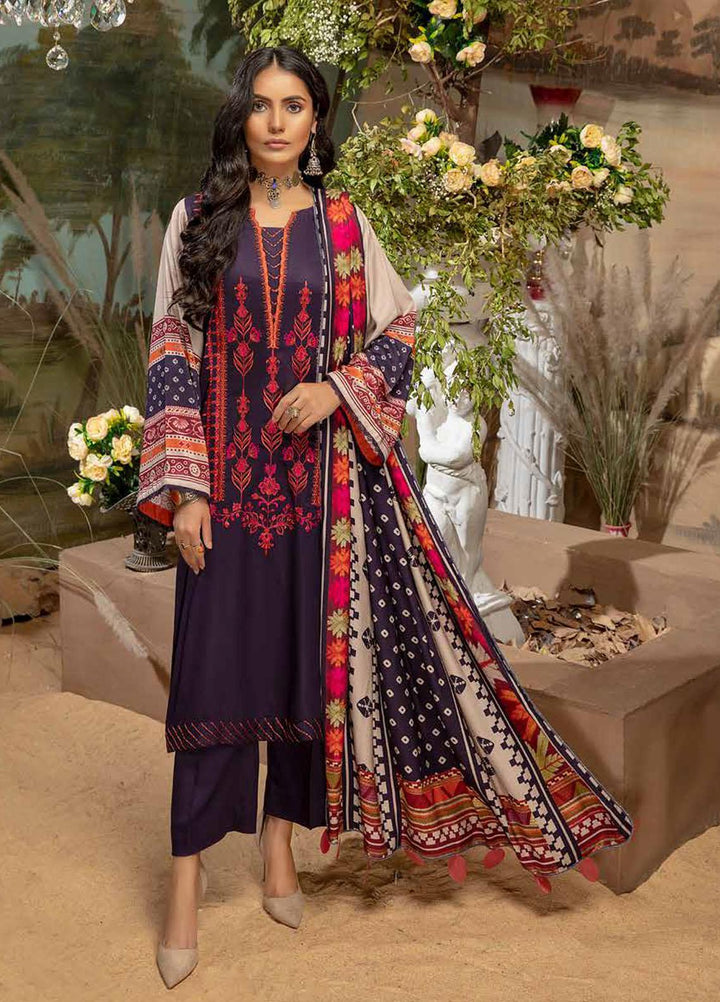 Sheen by Charizma Embroidered Marina Suits Unstitched 3 Piece CRZ21SN SHW-04 - Summer Collection