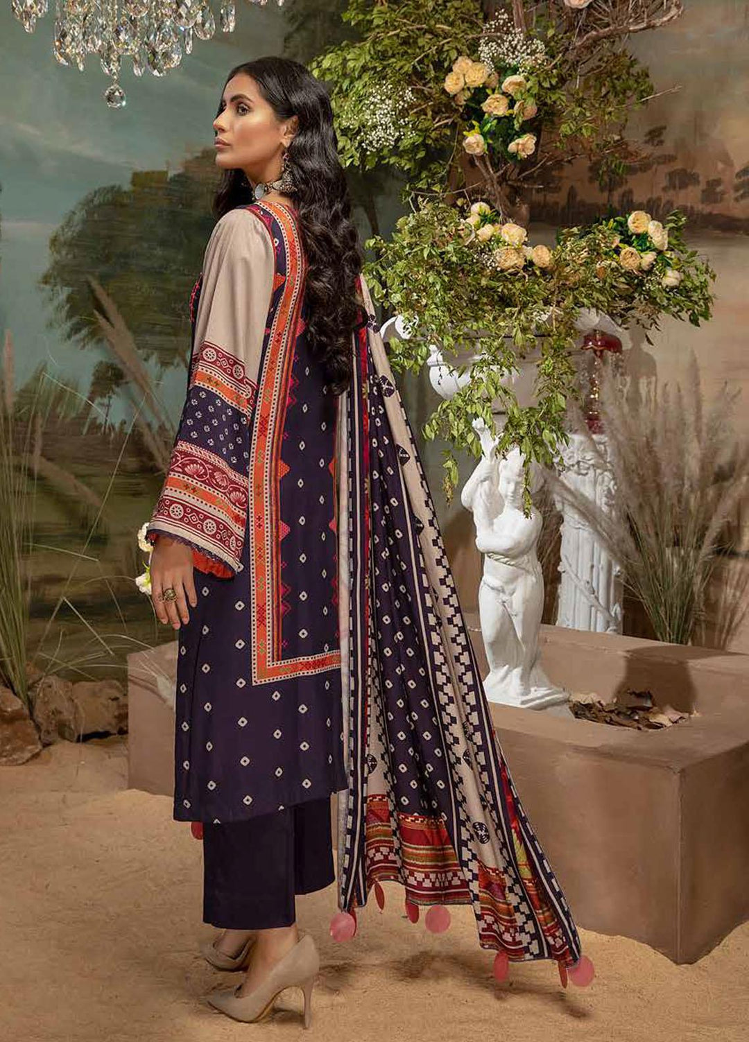 Sheen by Charizma Embroidered Marina Suits Unstitched 3 Piece CRZ21SN SHW-04 - Summer Collection