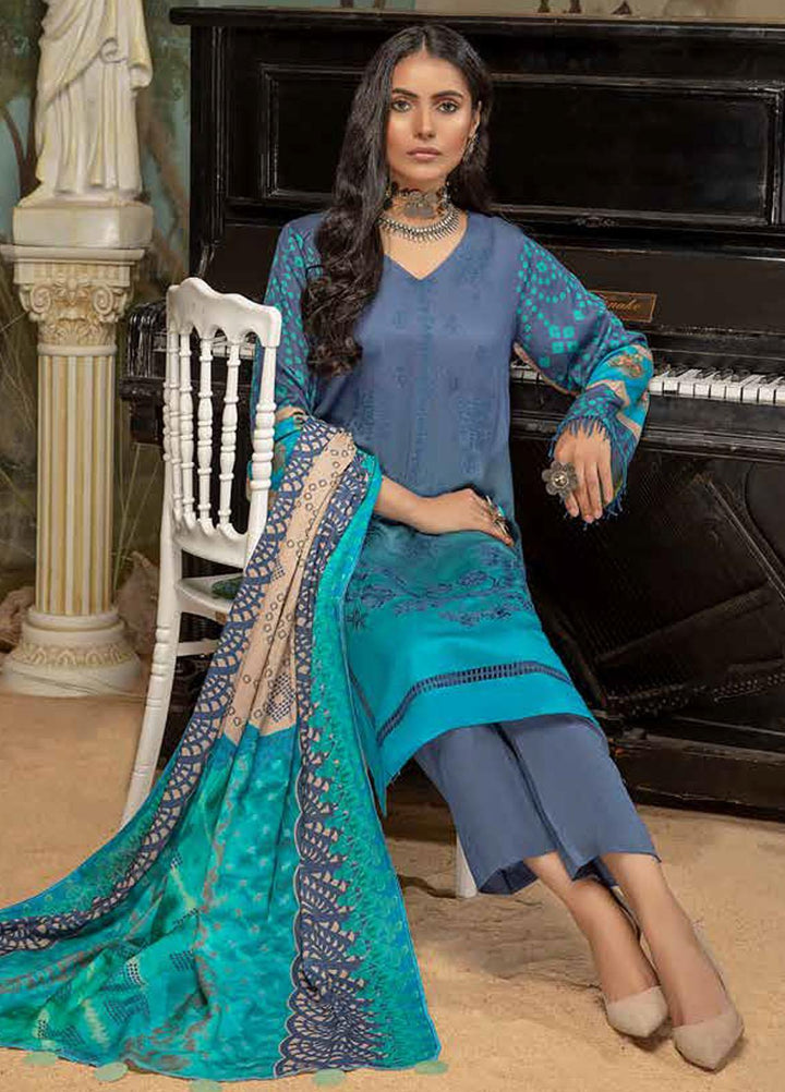 Sheen by Charizma Embroidered Marina Suits Unstitched 3 Piece CRZ21SN SHW-08 - Summer Collection