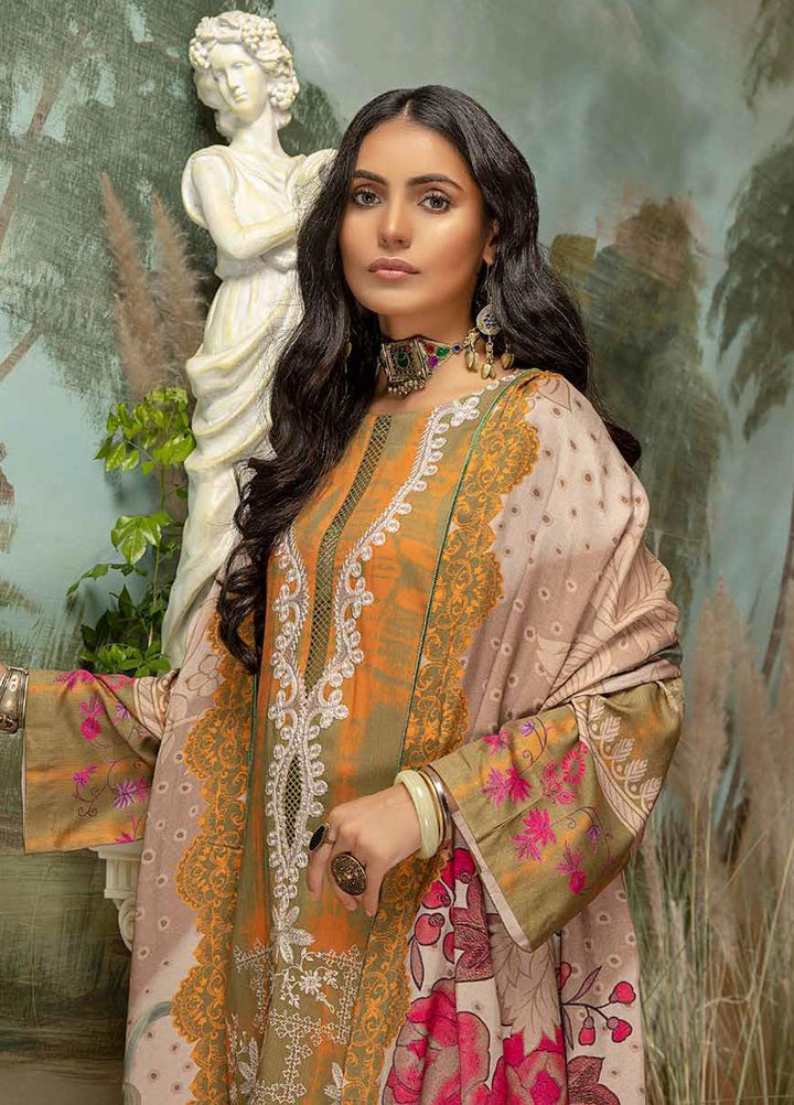 Sheen by Charizma Embroidered Marina Suits Unstitched 3 Piece CRZ21SN SHW-10 - Summer Collection