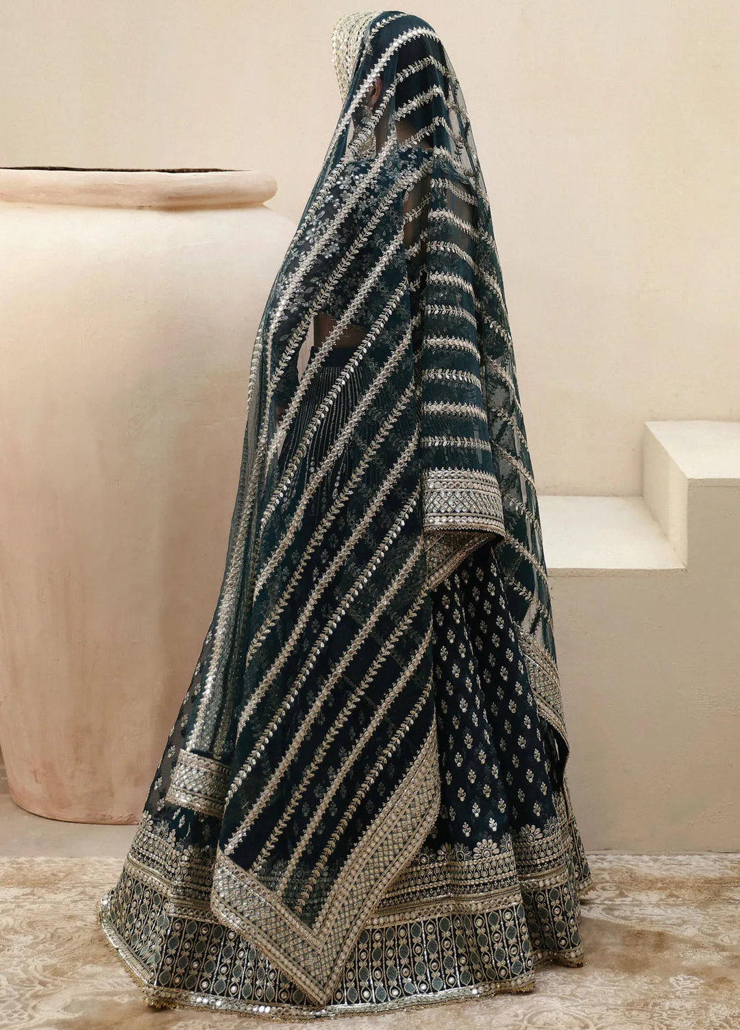 Shehnai By Afrozeh Embroidered Suit Unstitched 3 Piece AF24SW AFS-24-08 Urooj - Formal Collection