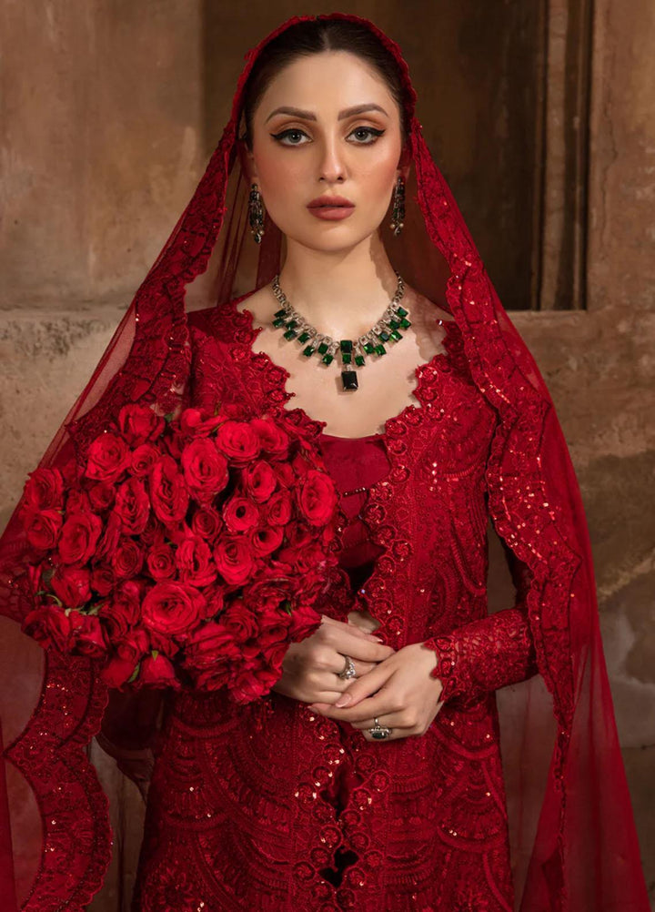 Shehnaiya By Rang Rasiya Embroidered Net Suits Unstitched 4 Piece RR23SH D-08 Shahnoor - Wedding Collection