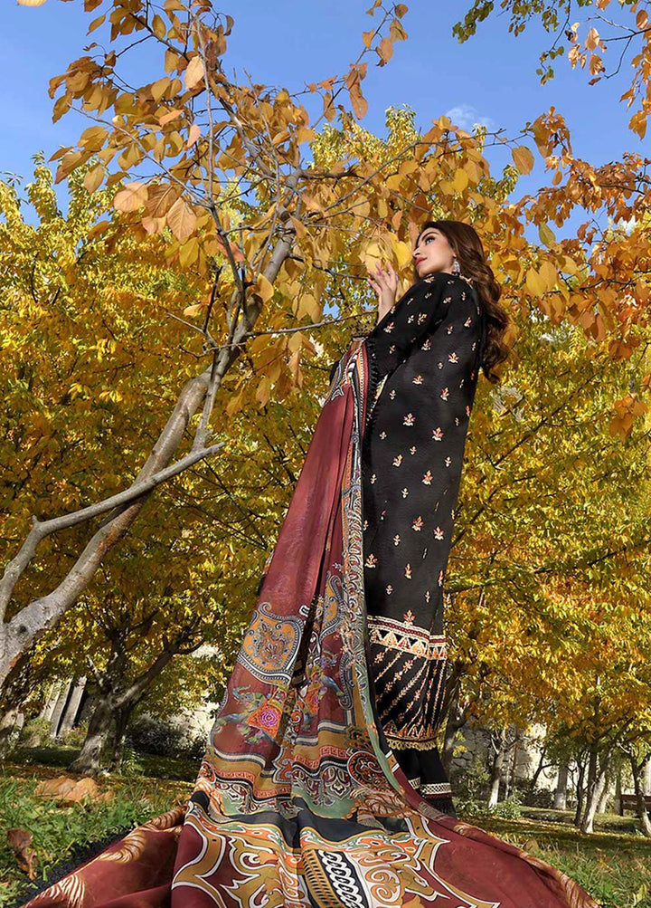 Shehr-e-Yaar By Asim Jofa Embroidered Jacquard Suits Unstitched 3 Piece AJ22SY AJSL 08 - Luxury Collection