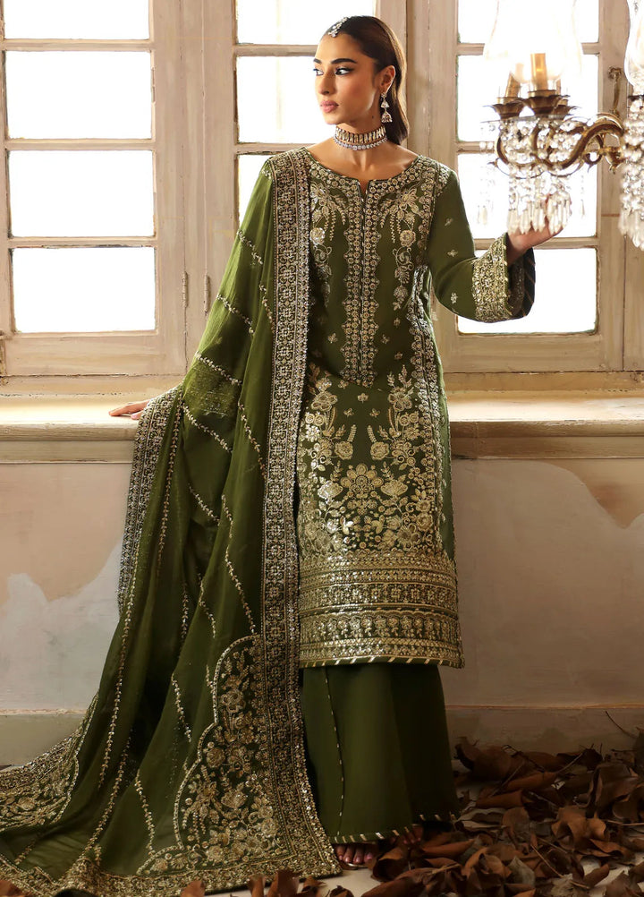 Shehrnaaz By Gulaal Embroidered Silk Suit Unstitched 3 Piece GL24SR GL-SD-24-08 Sohina - Formal Collection