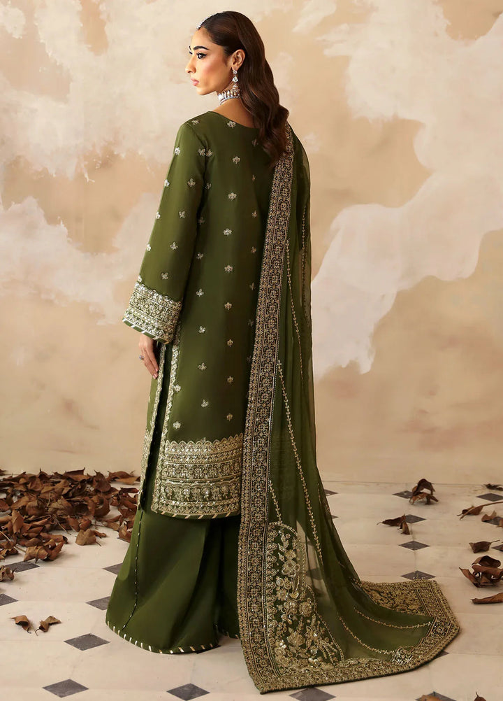 Shehrnaaz By Gulaal Embroidered Silk Suit Unstitched 3 Piece GL24SR GL-SD-24-08 Sohina - Formal Collection