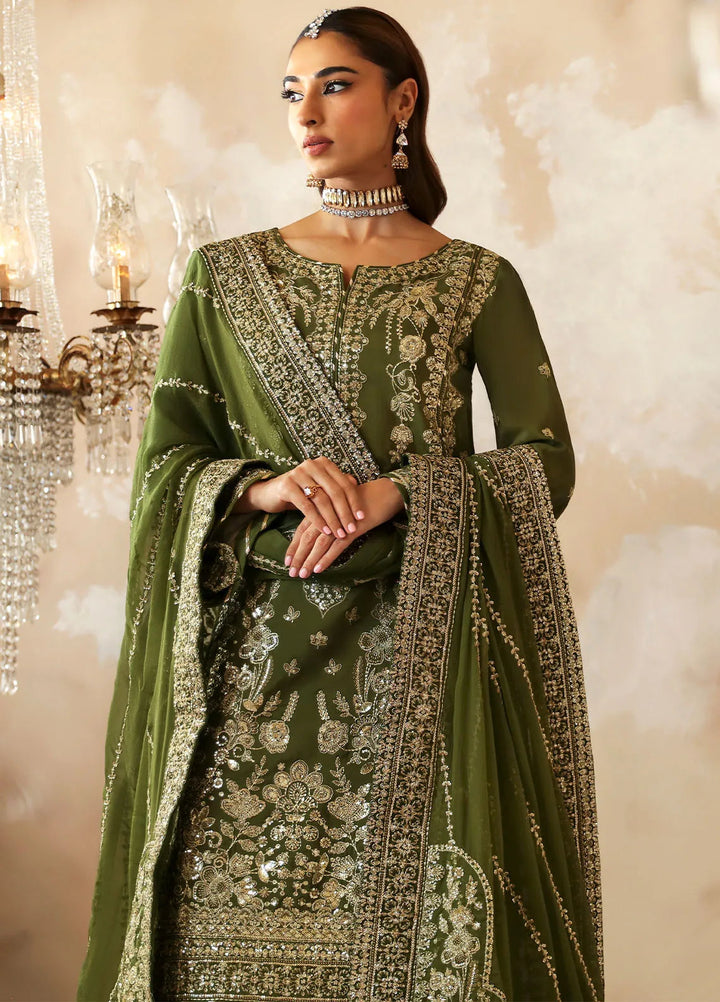 Shehrnaaz By Gulaal Embroidered Silk Suit Unstitched 3 Piece GL24SR GL-SD-24-08 Sohina - Formal Collection