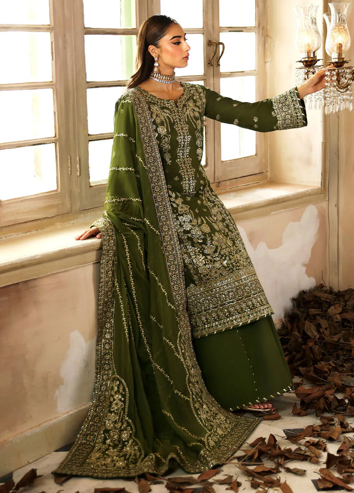 Shehrnaaz By Gulaal Embroidered Silk Suit Unstitched 3 Piece GL24SR GL-SD-24-08 Sohina - Formal Collection