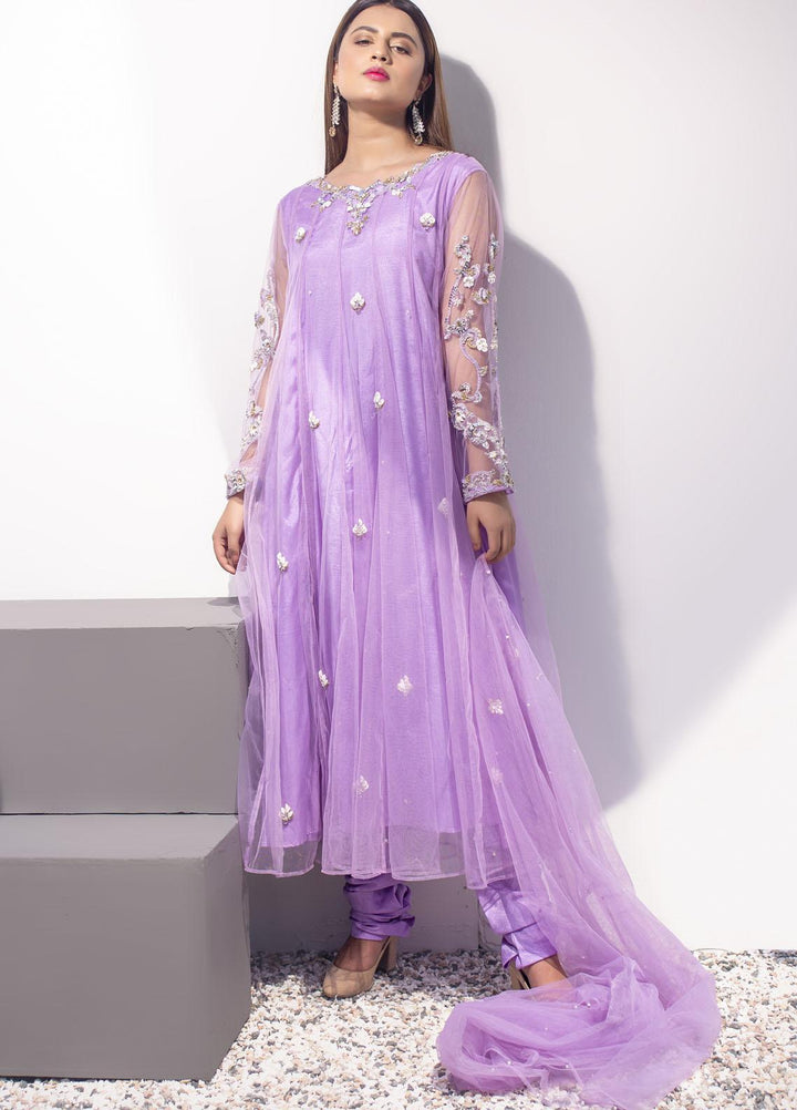 Zebaqi Pret Luxury Net 3 Piece ZBQ21SB Dhalia (ZFA027)