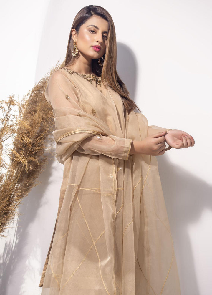 Zebaqi Pret Luxury Organza 3 Piece ZBQ21SB Futr (ZFA029)