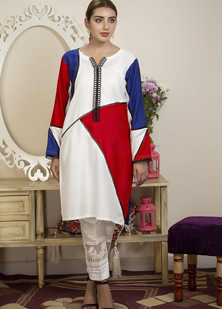 Sidra Mumtaz Luxury Pret  Cotton Silk 2 Piece Suit Trio