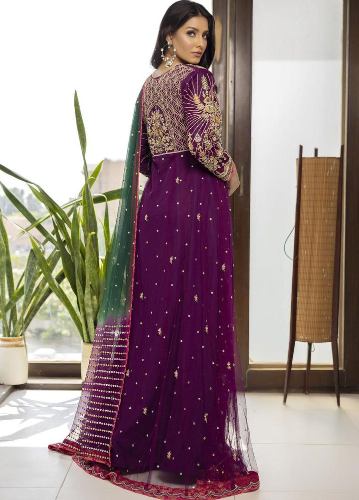 Sidra Mumtaz Ready to Wear (RTW)  Velvet 3 Piece Suit HIRA 220302-MK-HI