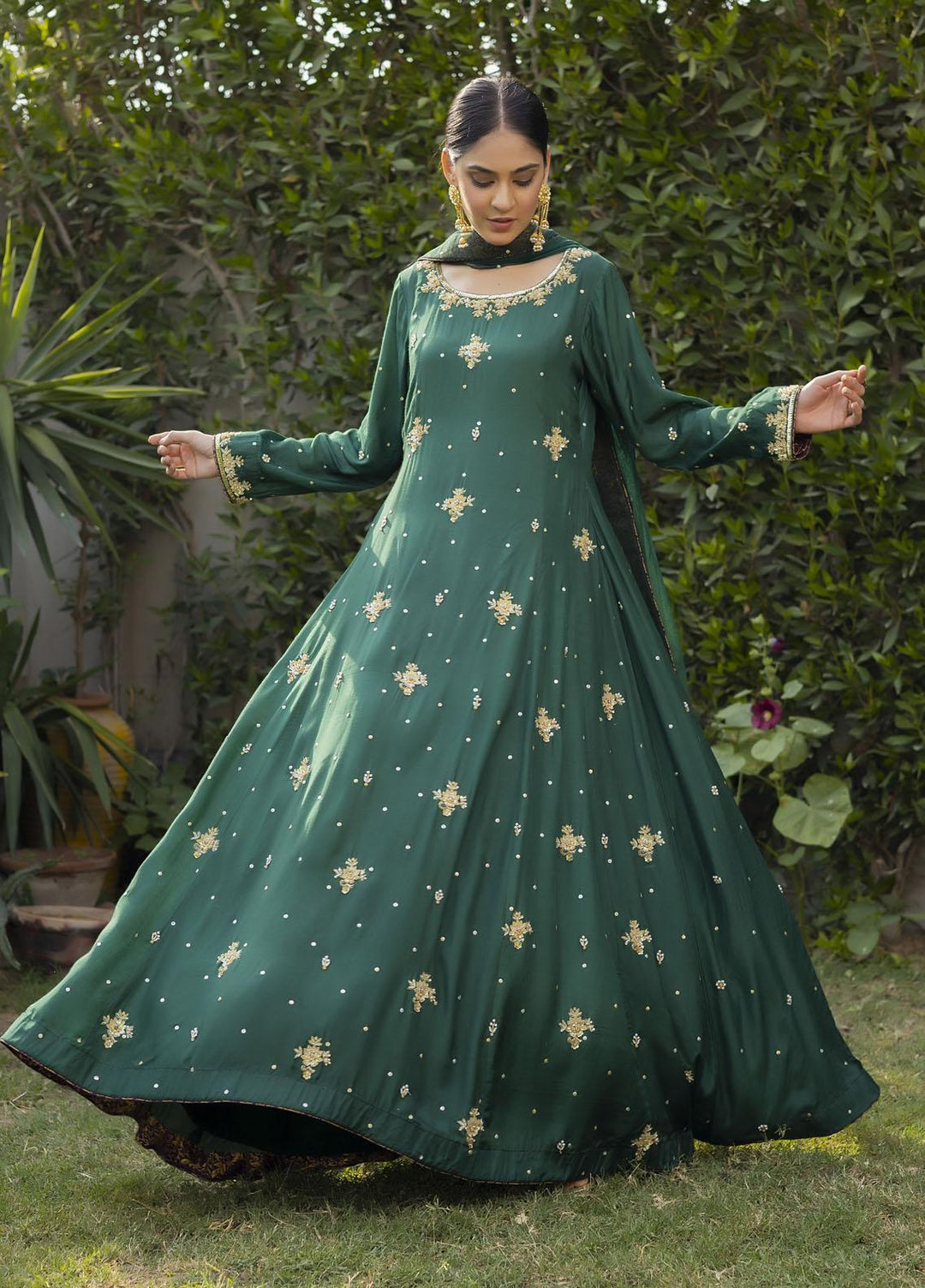 Sidra Mumtaz Ready to Wear (RTW)  Cotton Silk 3 Piece Suit AFROZE 220306-MK-AF