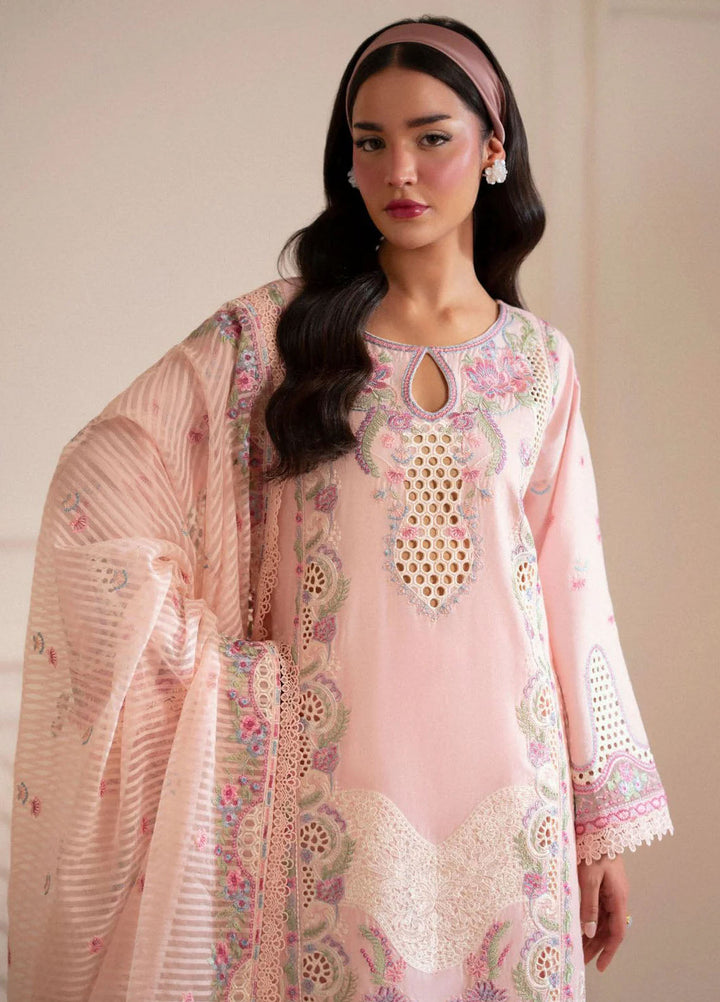 Signature by AJR Embroidered Lawn Suits Unstitched 3 Piece AJR25SL D-02 Chantily - Summer Collection