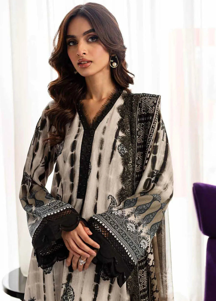 Signature Prints By Nureh Printed Viscose Suit Unstitched 3 Piece NU24SV SP-1 23 - Winter Collection