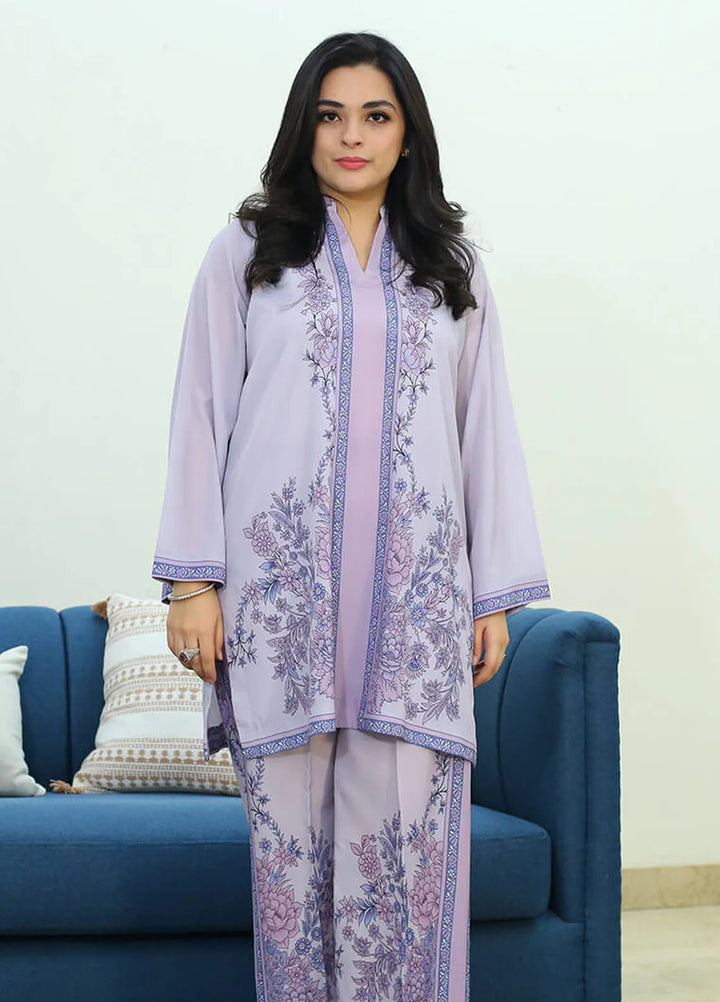 Silk Co Ords by Zyna Pret Printed Silk 2 Piece Suit Alira