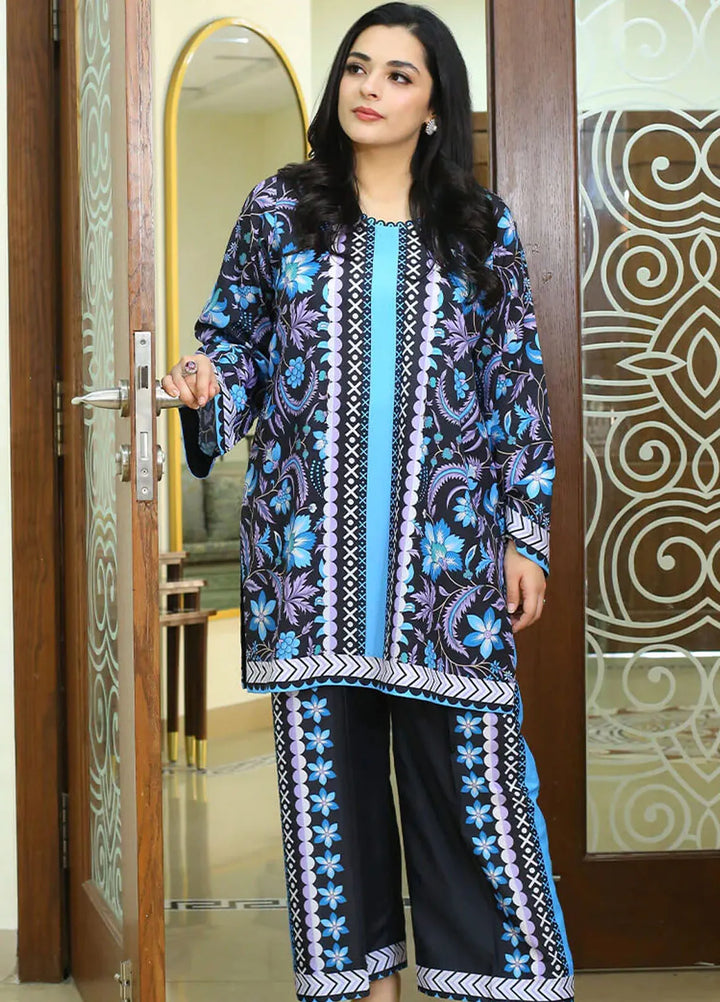 Silk Co Ords by Zyna Pret Printed Silk 2 Piece Suit Aluna