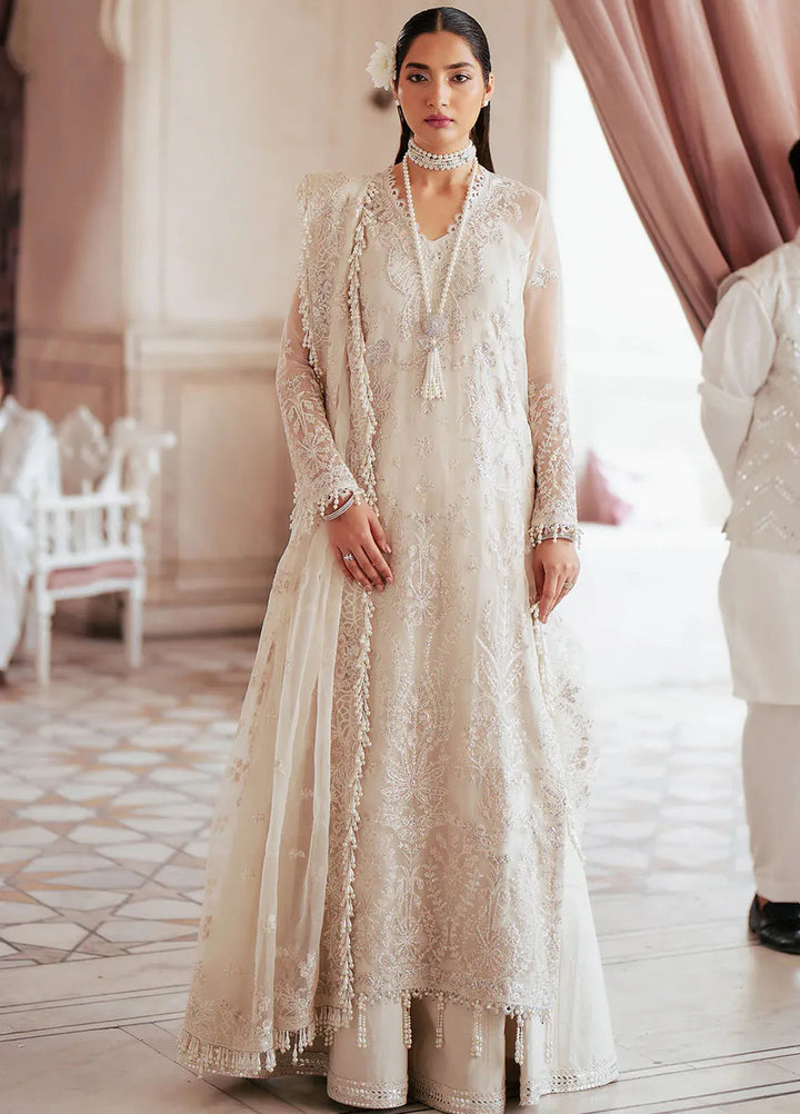 Silsila by Saad Shaikh Embroidered Organza Suits Unstitched 4 Piece SSK24SL Zahria - Festive Collection