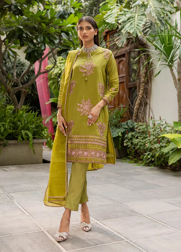 Salitex Pret Embroidered Cotton Net 3 Piece Suit WRS3SA24AN08