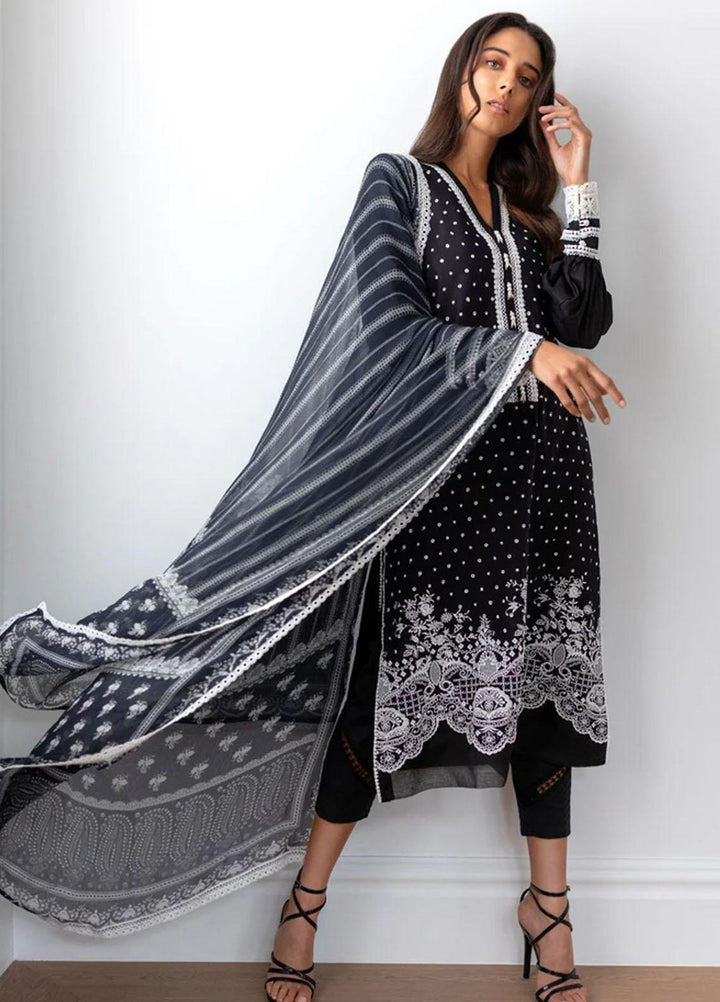 Sobia Nazir Embroidered Schiffli Suits Unstitched 3 Piece SN21ML D-01 - Summer Collection