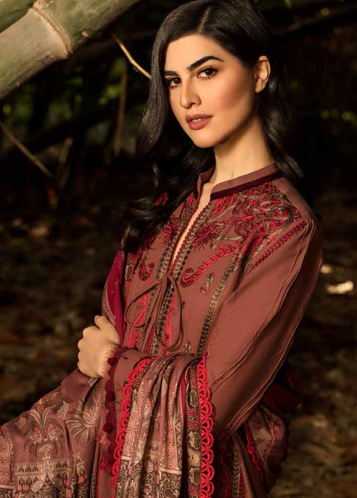 Sobia Nazir Embroidered  Suits Unstitched 3 Piece SN21W 01B - Winter Collection