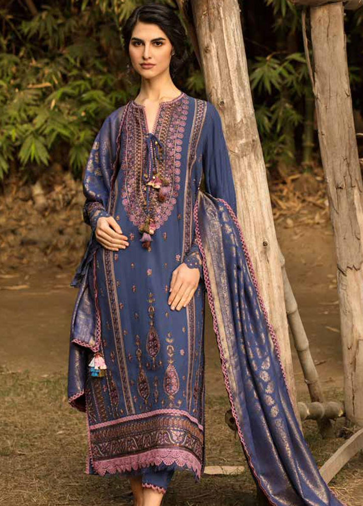 Sobia Nazir Embroidered  Suits Unstitched 3 Piece SN21W 02B - Winter Collection