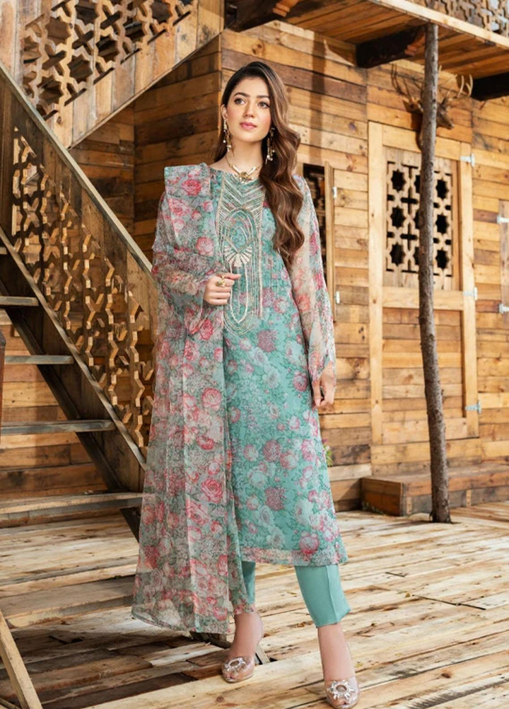 Soffio Pret  Organza 3 Piece Suit SFO21PS SO506FG
