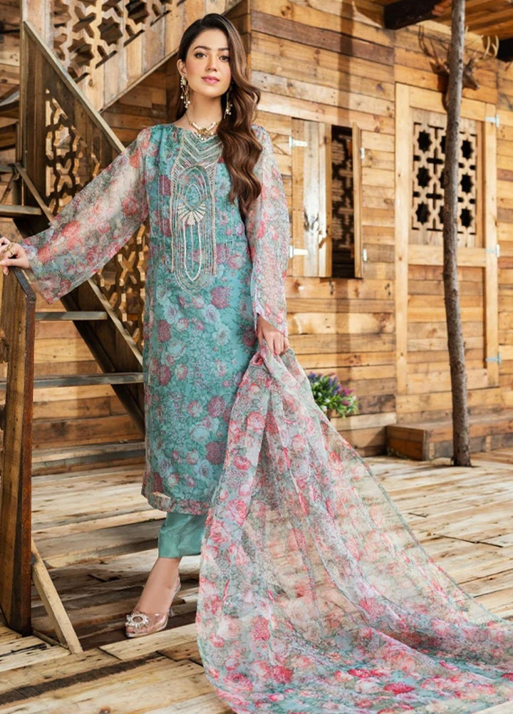 Soffio Pret  Organza 3 Piece Suit SFO21PS SO506FG