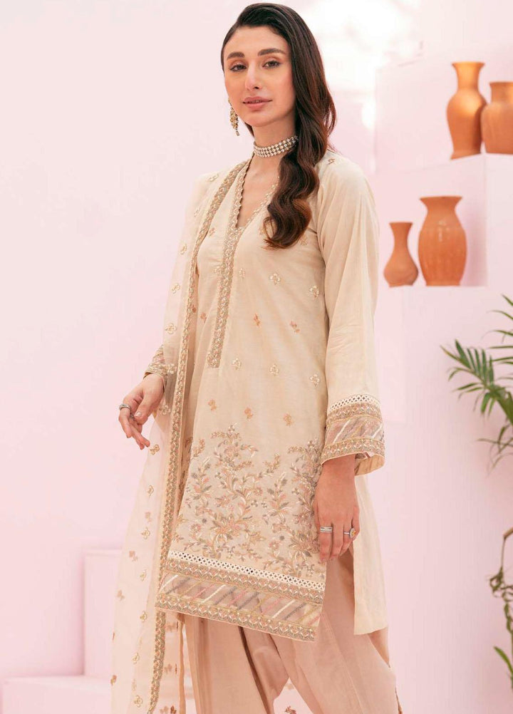 Soha By Motifz Embroidered Lawn Suits Unstitched 3 Piece MT23S 4159 Voila - Summer Collection
